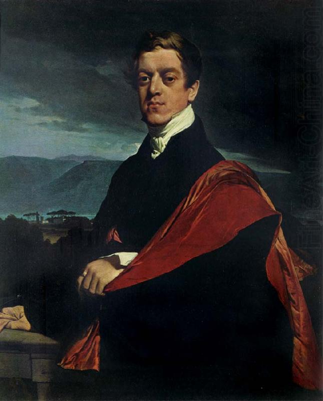 Jean-Auguste Dominique Ingres Portrait of Count Guryev china oil painting image